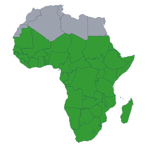 Africa Coverage Map